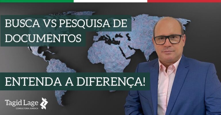 pesquisa vs busca de documentos