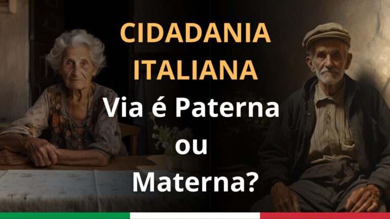 via paterna ou materna